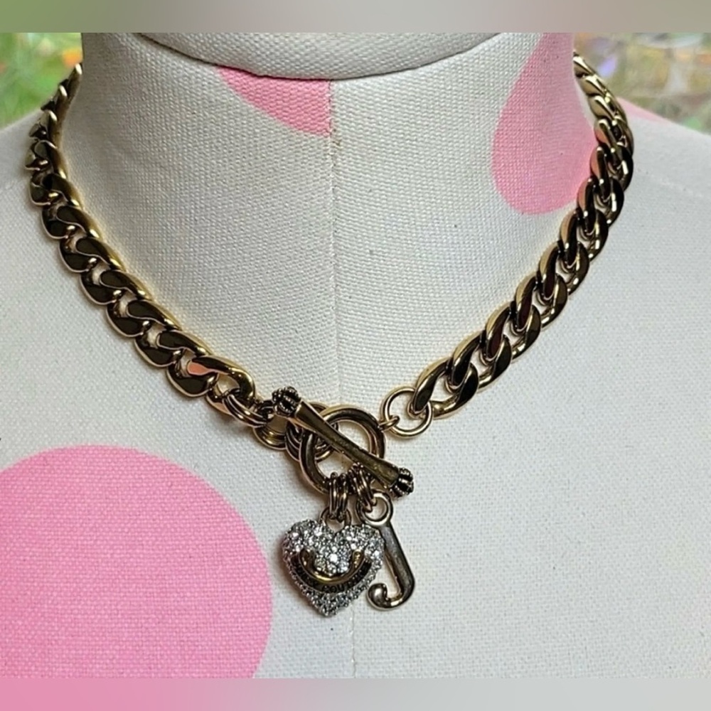 Vintage Copper Juicy Rhinestone Necklace